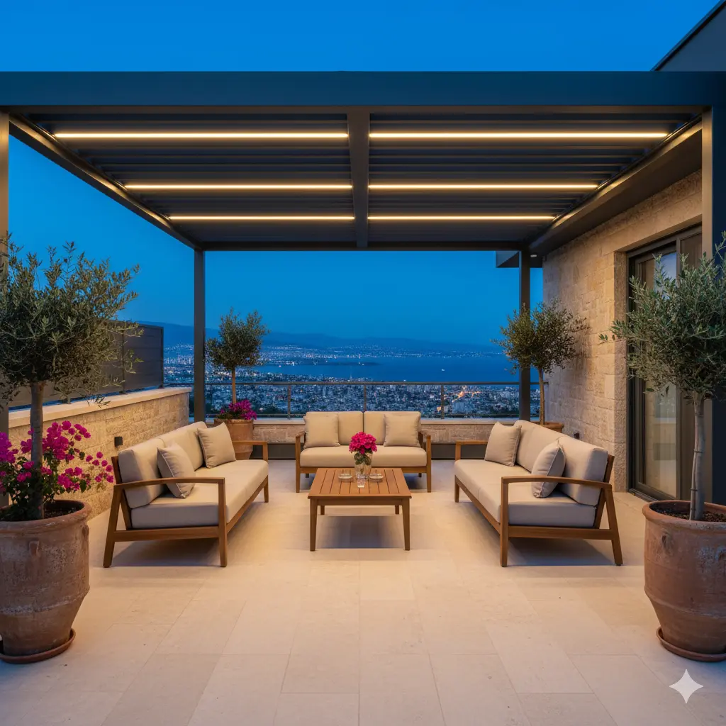 Tente ve pergola montajı yapan profesyonel ekip